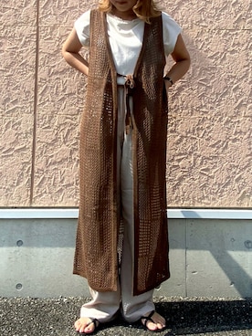 yukoさん（レディース・156cm）の夏コーディネート