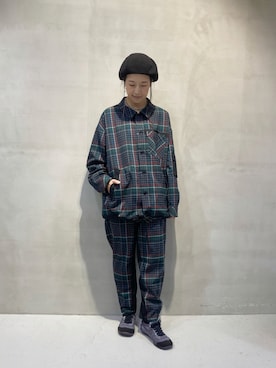 「FRAPBOIS」｜「アイテム（ブルゾン）」を使った、azuさん（レディース・153cm）の秋コーディネート