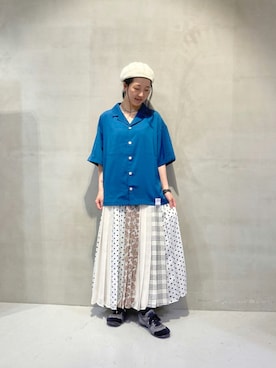 azuさん（レディース・153cm）の夏コーディネート