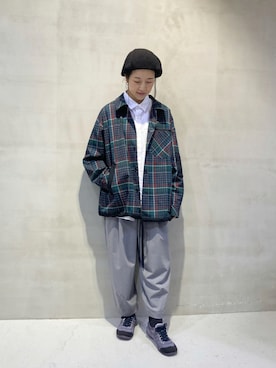 「FRAPBOIS」｜「アイテム（ブルゾン）」を使った、azuさん（レディース・153cm）の秋コーディネート