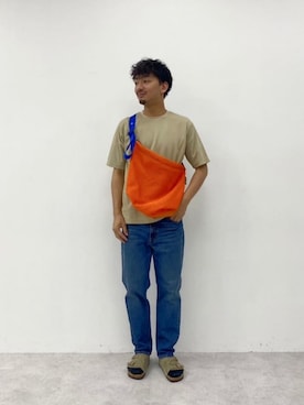 「Mお悩み別 / ふくらはぎ筋肉質」｜「アイテム（サンダル）」を使った、10776kyさん（メンズ・179cm）の夏コーディネート