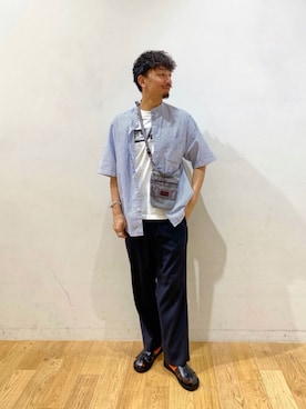 「BRIEFING（ブリーフィング）のアイテム」を使った、10776kyさん（メンズ・179cm）の春コーディネート