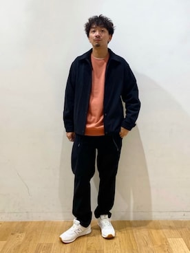 「green label relaxing（グリーンレーベルリラクシング）のアイテム（その他アウター）」を使った、10776kyさん（メンズ・179cm）の秋コーディネート