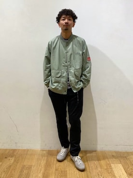 「green label relaxing（グリーンレーベルリラクシング）のアイテム（ブルゾン）」を使った、10776kyさん（メンズ・179cm）の冬コーディネート