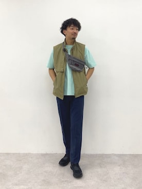 「BRIEFING（ブリーフィング）のアイテム」を使った、10776kyさん（メンズ・179cm）の春コーディネート