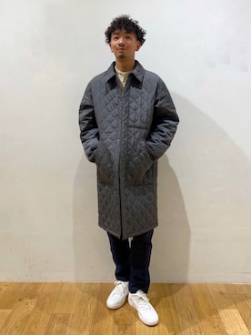 「green label relaxing（グリーンレーベルリラクシング）のアイテム（その他アウター）」を使った、10776kyさん（メンズ・179cm）の冬コーディネート