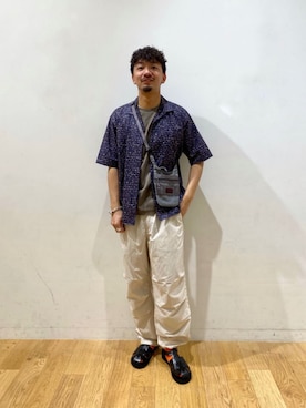 「BRIEFING（ブリーフィング）のアイテム」を使った、10776kyさん（メンズ・179cm）の春コーディネート