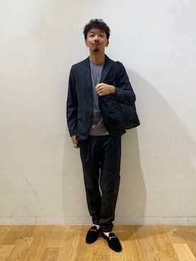 「BRIEFING（ブリーフィング）のアイテム」を使った、10776kyさん（メンズ・179cm）の秋コーディネート