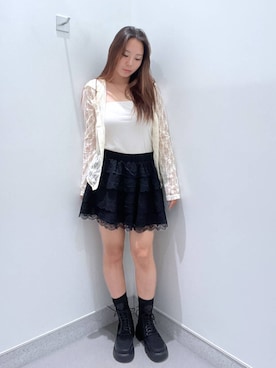 「FOREVER 21（フォーエバー トゥエンティーワン）のアイテム」を使った、amiriiiさん（レディース・161cm）の夏コーディネート