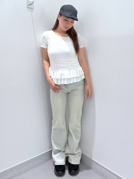 「FOREVER 21（フォーエバー トゥエンティーワン）のアイテム」を使った、amiriiiさん（レディース・161cm）の夏コーディネート