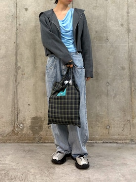 「SENSE OF PLACE by URBAN RESEARCH（センスオブプレイスバイアーバンリサーチ）のアイテム（トートバッグ）」を使った、s.さん（レディース・160cm）の秋コーディネート
