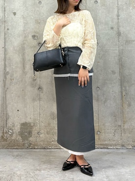 「SENSE OF PLACE by URBAN RESEARCH（センスオブプレイスバイアーバンリサーチ）のアイテム（パンプス）」を使った、s.さん（レディース・160cm）の秋コーディネート