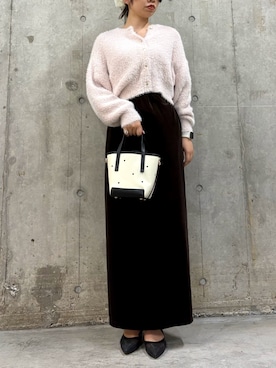 「SENSE OF PLACE by URBAN RESEARCH（センスオブプレイスバイアーバンリサーチ）のアイテム（カーディガン/ボレロ）」を使った、s.さん（レディース・160cm）の秋コーディネート