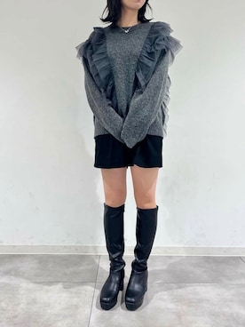 s.さん（レディース・161cm）の冬コーディネート