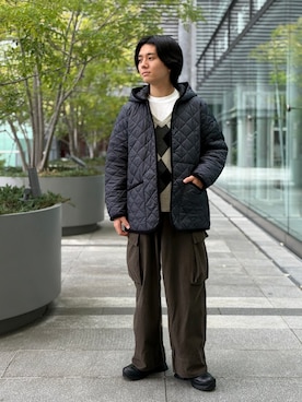Lavenham グランフロント大阪さん（メンズ・167cm）の冬コーディネート