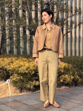 「LAVENHAM(ラベンハム)のアイテム」を使った、Lavenham グランフロント大阪さん(レディース・175cm)の春コーディネート