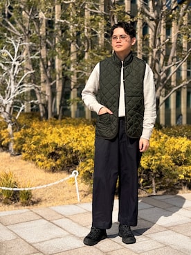 「LAVENHAM（ラベンハム）のアイテム」を使った、Lavenham グランフロント大阪さん（メンズ・177cm）の春コーディネート