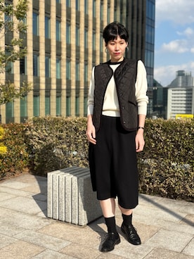 「LAVENHAM(ラベンハム)のアイテム」を使った、Lavenham グランフロント大阪さん(レディース・175cm)の春コーディネート