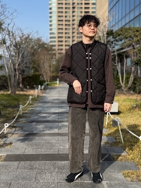 「LAVENHAM(ラベンハム)のアイテム」を使った、Lavenham グランフロント大阪さん(メンズ・177cm)の春コーディネート