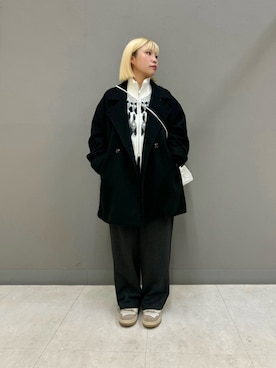 「アイテム（その他雑貨）」を使った、misuzuさん（レディース・153cm）の秋コーディネート