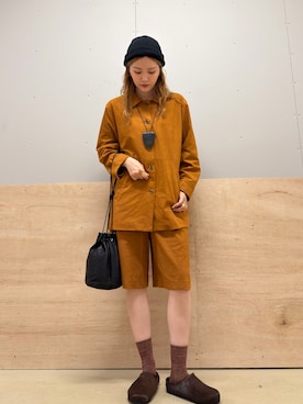 「URBAN RESEARCH DOORS（アーバンリサーチドアーズ）のアイテム（ジャケット/アウター）」を使った、カトソンさん（レディース・158cm）の秋コーディネート