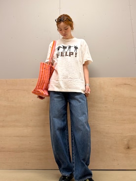 「GOOD ROCK SPEED（グッドロックスピード）のアイテム」を使った、カトソンさん（レディース・158cm）の春コーディネート