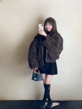 「アイテム（リング）」を使った、r i n o.. ♡ྀིさん（レディース・153cm）の秋コーディネート