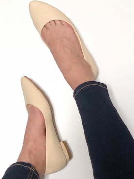 「heureuxのアイテム（パンプス、その他）」を使った、ミントさん（レディース・160cm）の秋コーディネート