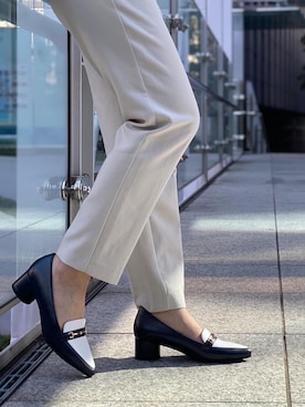 「ZARA（ザラ）のアイテム（スラックス）」を使った、ミントさん（レディース・160cm）の夏コーディネート