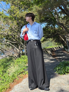 「いいね、save、フォローお願いします🤑」｜ponzuさん（メンズ・173cm・20代）の秋コーディネート