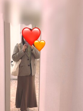 まーりんさん（レディース・163cm）の春コーディネート