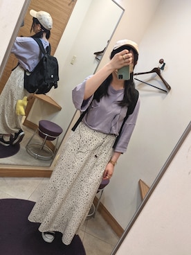「コーデ記録」｜セキレイさん（レディース・160cm）の夏コーディネート