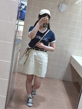 「コーデ記録」｜セキレイさん（レディース・160cm）の夏コーディネート