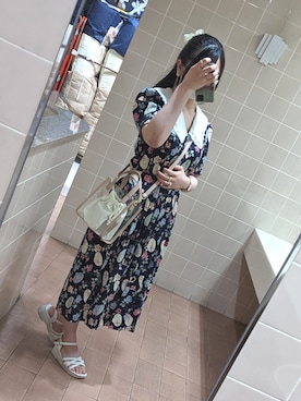 「コーデ記録」｜セキレイさん（レディース・160cm）の夏コーディネート