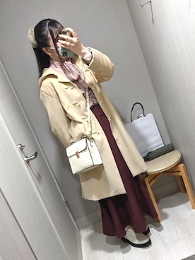 「コーデ記録」｜セキレイさん（レディース・160cm）の冬コーディネート