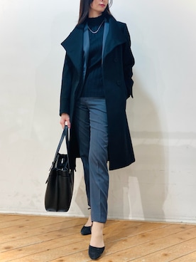 「ビジネスカジュアル」｜「アイテム（その他）」を使った、m.tさん（レディース・163cm）の春コーディネート