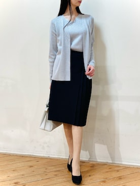 「m.f.editorial（エムエフエディトリアル）のアイテム（トップス）」を使った、m.tさん（レディース・163cm）の夏コーディネート
