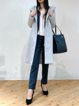 m.tさん(レディース・163cm)の冬コーディネート