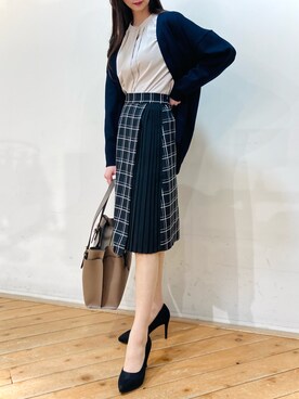 「m.f.editorial（エムエフエディトリアル）のアイテム（バッグ）」を使った、m.tさん（レディース・163cm）の夏コーディネート