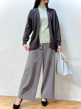 「m.f.editorial（エムエフエディトリアル）のアイテム（パンツ）」を使った、m.tさん（レディース・163cm）の夏コーディネート