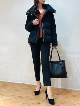 「m.f.editorial（エムエフエディトリアル）のアイテム（パンツ）」を使った、m.tさん（レディース・163cm）の春コーディネート