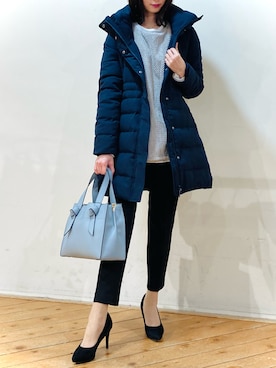 「TAKA-Q（タカキュー）のアイテム（アンサンブル）」を使った、m.tさん（レディース・163cm）の春コーディネート