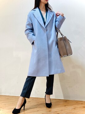 「ワーママコーデ」｜「アイテム（その他）」を使った、m.tさん（レディース・163cm）の春コーディネート