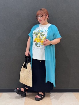 mayaさん(レディース・155cm)の夏コーディネート