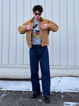 「アメカジ」｜harutakaさん（メンズ・180cm）の冬コーディネート