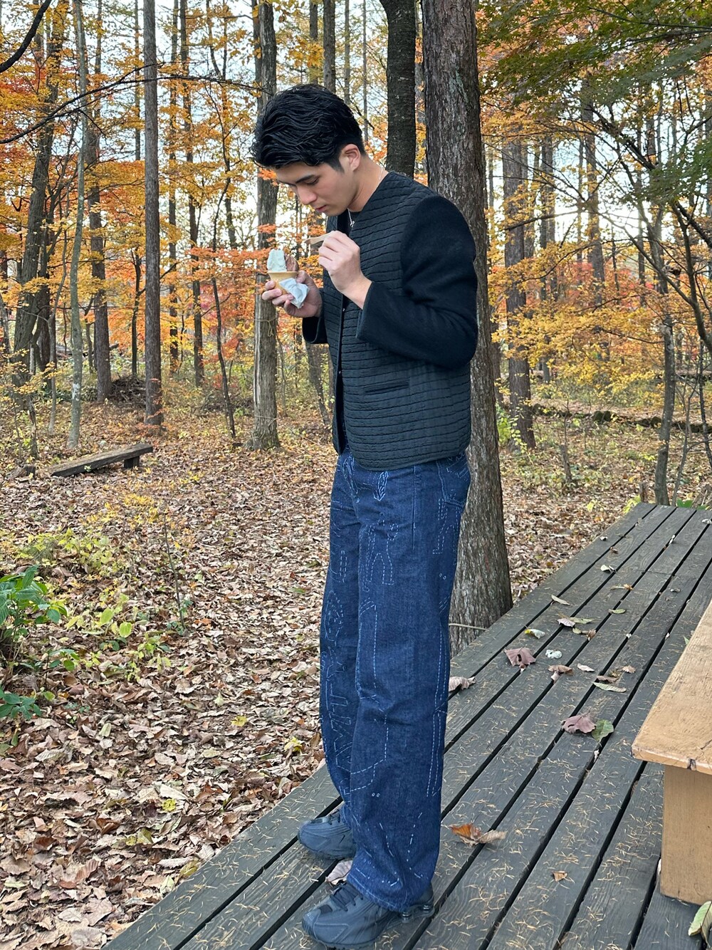 gadidanoniem デニムパンツ REGO / INDIGO(MAD INDIGO DENIM PT gadidanoniem デニムパンツ REGO / INDIGO(MAD INDIGO DENIM PT