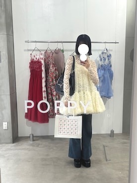 「アイテム（チュニック）」を使った、yoi_5さん（レディース・160cm）の冬コーディネート