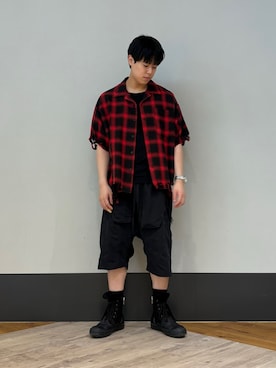 「DANKE SCHON（ダンケシェーン）のアイテム」を使った、amonさん（メンズ・170cm）の夏コーディネート
