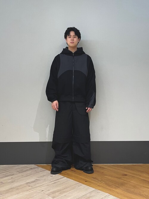 パーカー WHITELAND/ホワイトランド/SWITCH ZIP HOODIE レディース メンズ WHITELAND パーカー WHITELAND/ホワイトランド/SWITCH ZIP