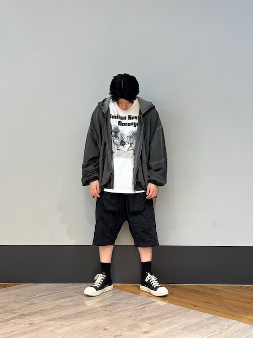 WHITELAND/ホワイトランド/ZIP UP CARGO HOODIE（パーカー